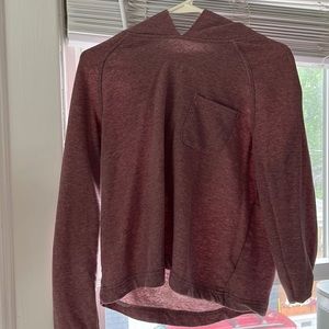 Purple cropped hoodie from Garage